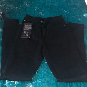 Fashion Nova High Waisted Black Jeans 5/6